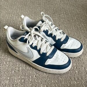 Blue & White Nike Shoes